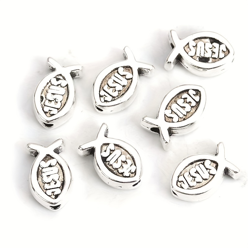 10pcs 15x12mm Antique Silver Color Jellyfish Beads For Jewelry Making DIY  Jewelry Findings