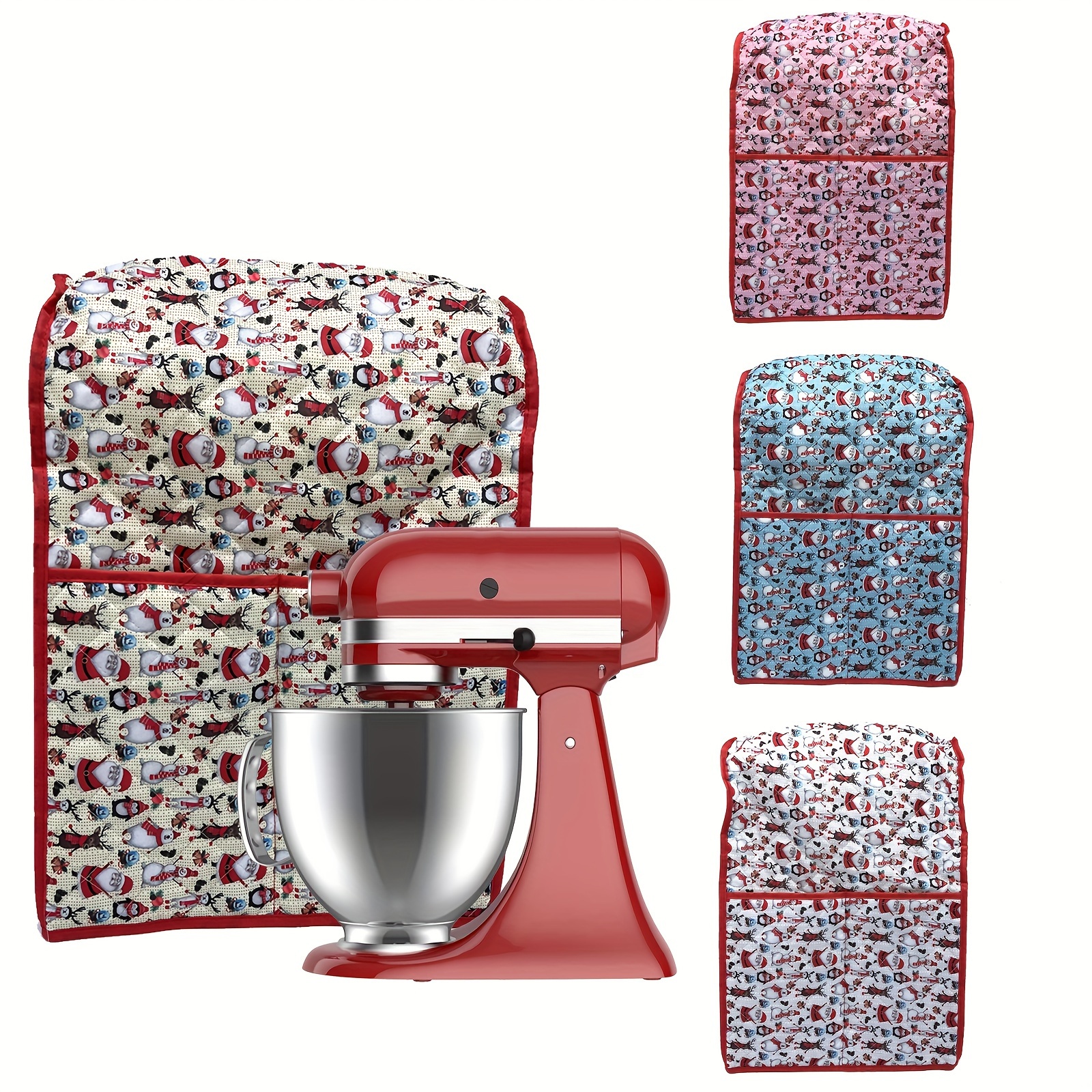 Stand Mixer Cover For Kitchenaid, Christmas Mixer Dust-proof Cover With  Organizer Bag, Kitchen Appliances Protective Covers With Christmas Pattern,  Snowman, Christmas Tree - Temu
