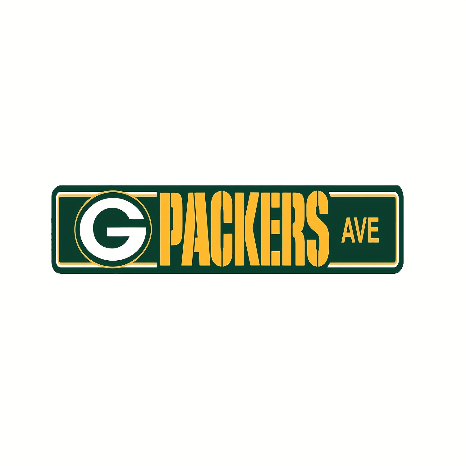 Packers St Street Sign, Packers Way Street Sign, Packers Ave