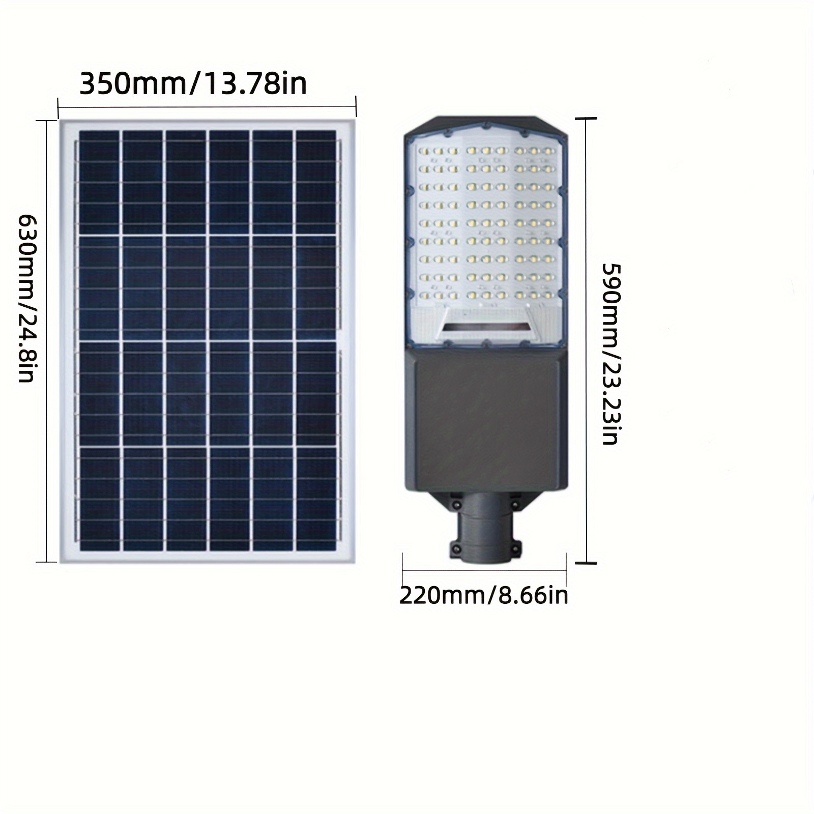 1pc curved lens 320 luminous solar lamp battery capacity 25ah 3 2v light control time and space remote control suitable for courtyards roads front doors playgrounds free light pole remote control wall mounting parts package details 5