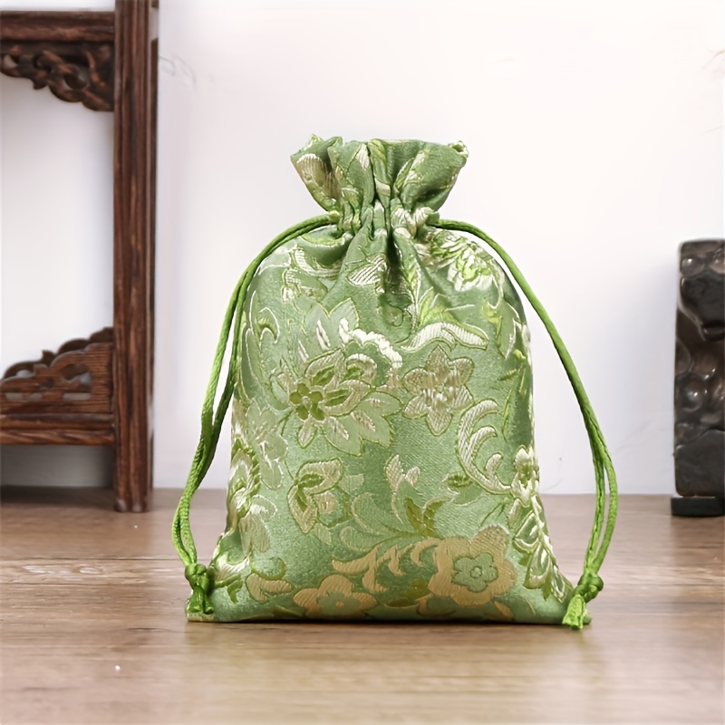 Chinese Style Brocade Bag Small Toy Cloth Bag - Temu