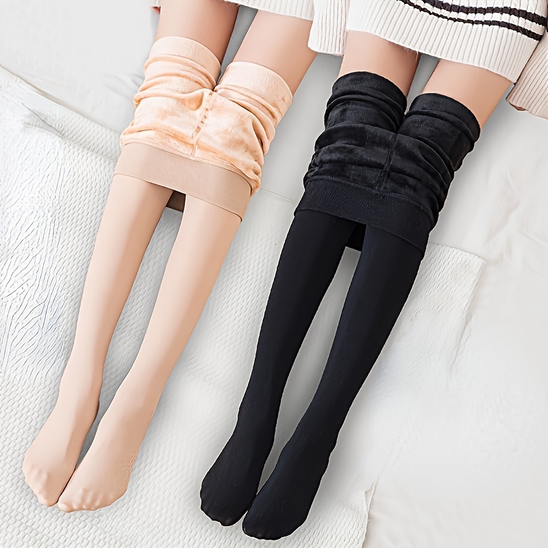 Womens Footless High Waist Thermal Stirrup Leggings Solid Color Thick Warm  Plush Lined Comfort Winter Long Socks Womens Stockings Hosiery - Sports &  Outdoors - Temu United Kingdom