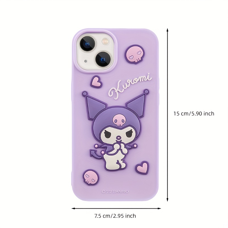 Cartoon Cute Japanese White Dog Charm iPhone Phone Case for iPhone