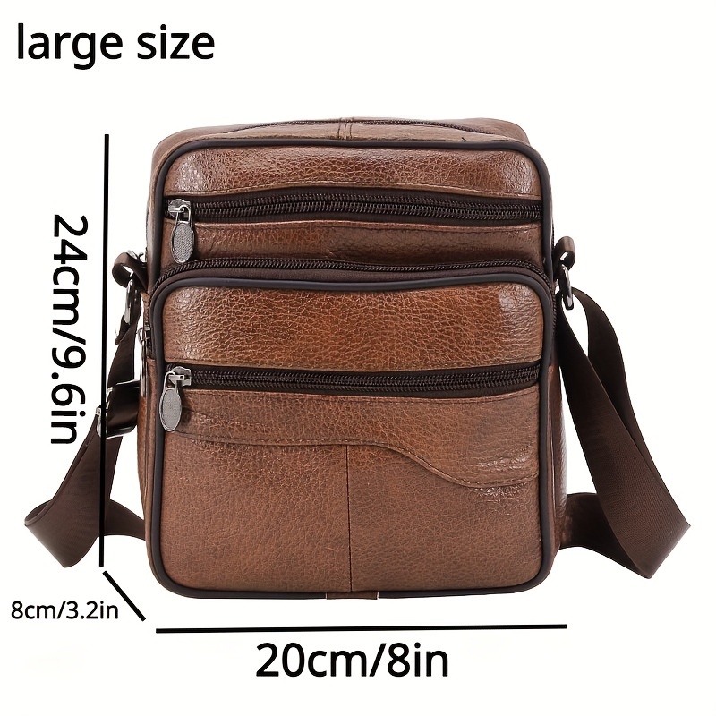 Bolso discount vertical hombre