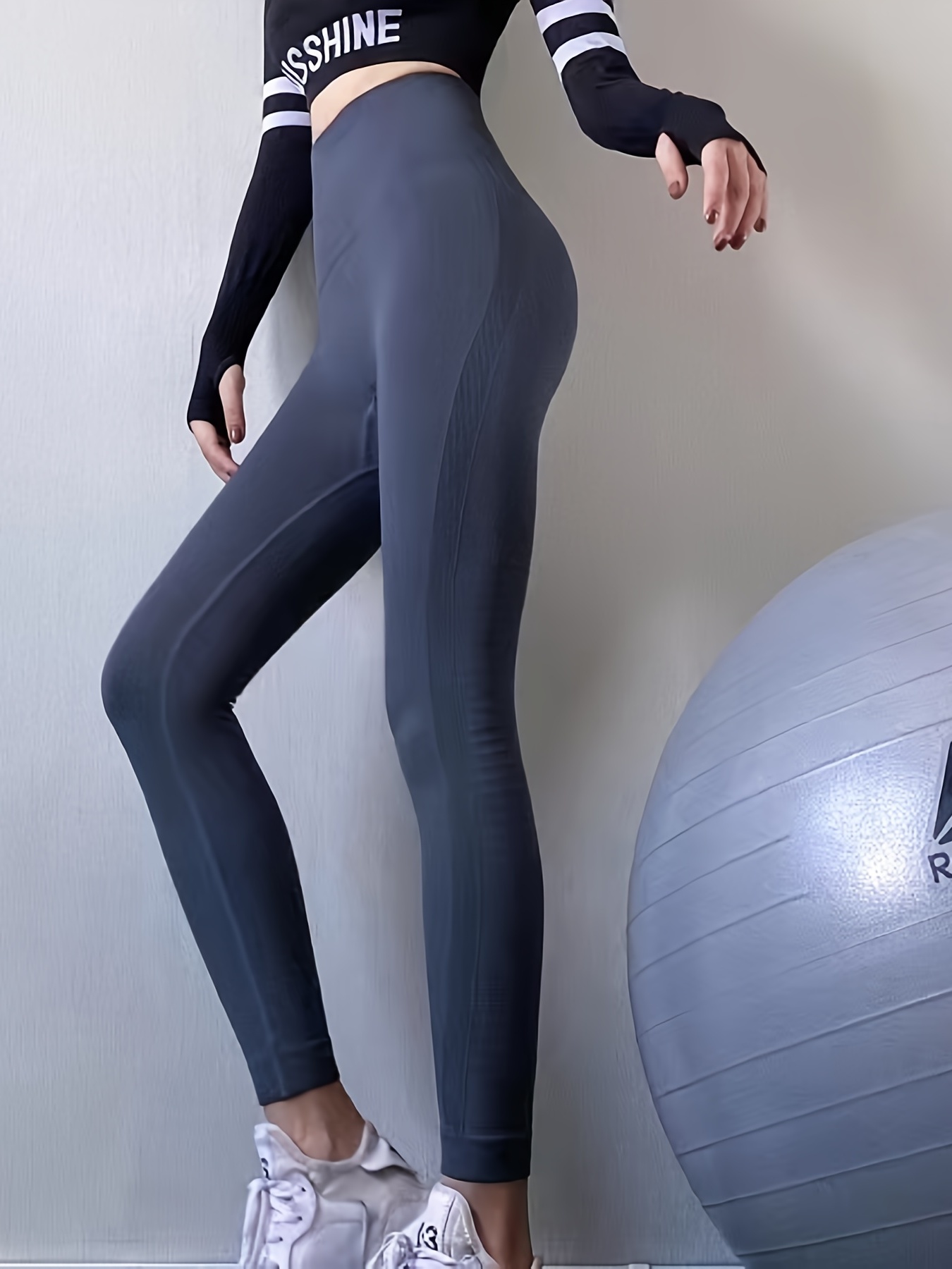 SDCVRE Pantalones de Yoga Legging a la Moda para Mujer, con Cabeza