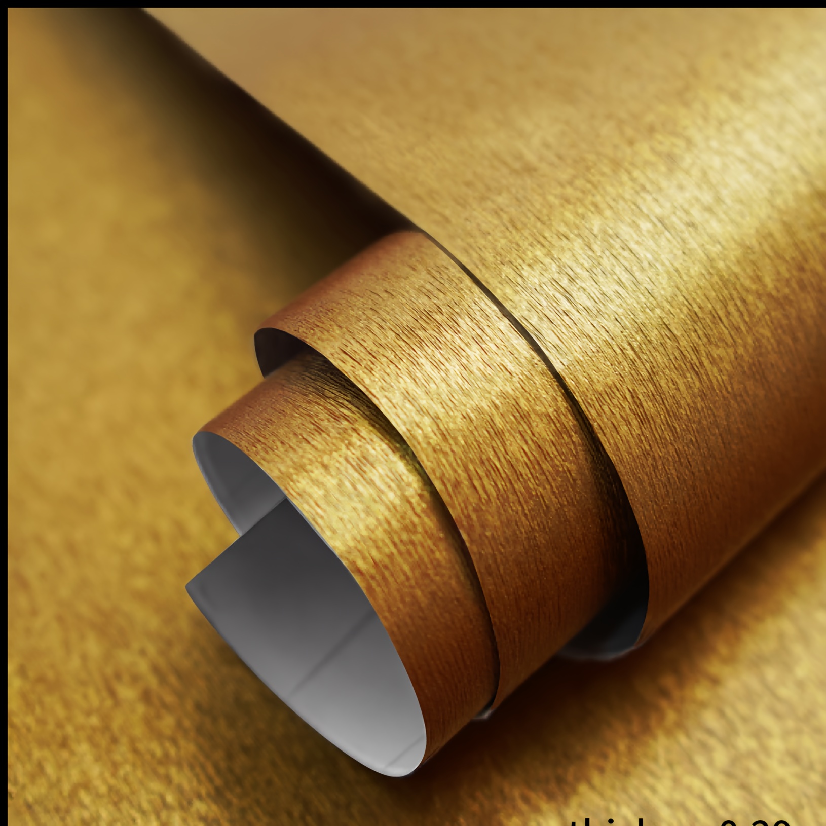 1roll Gold Contact Paper Gold Metallic Peel And Stick Wallpaper