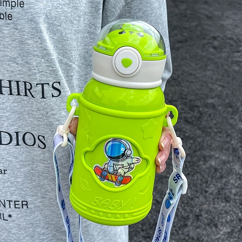Toy Story Stainless Steel Water Bottle with Built-In Straw