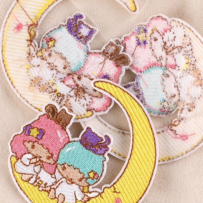 Little Twin Stars Patch iron on Sanrio DIY cute