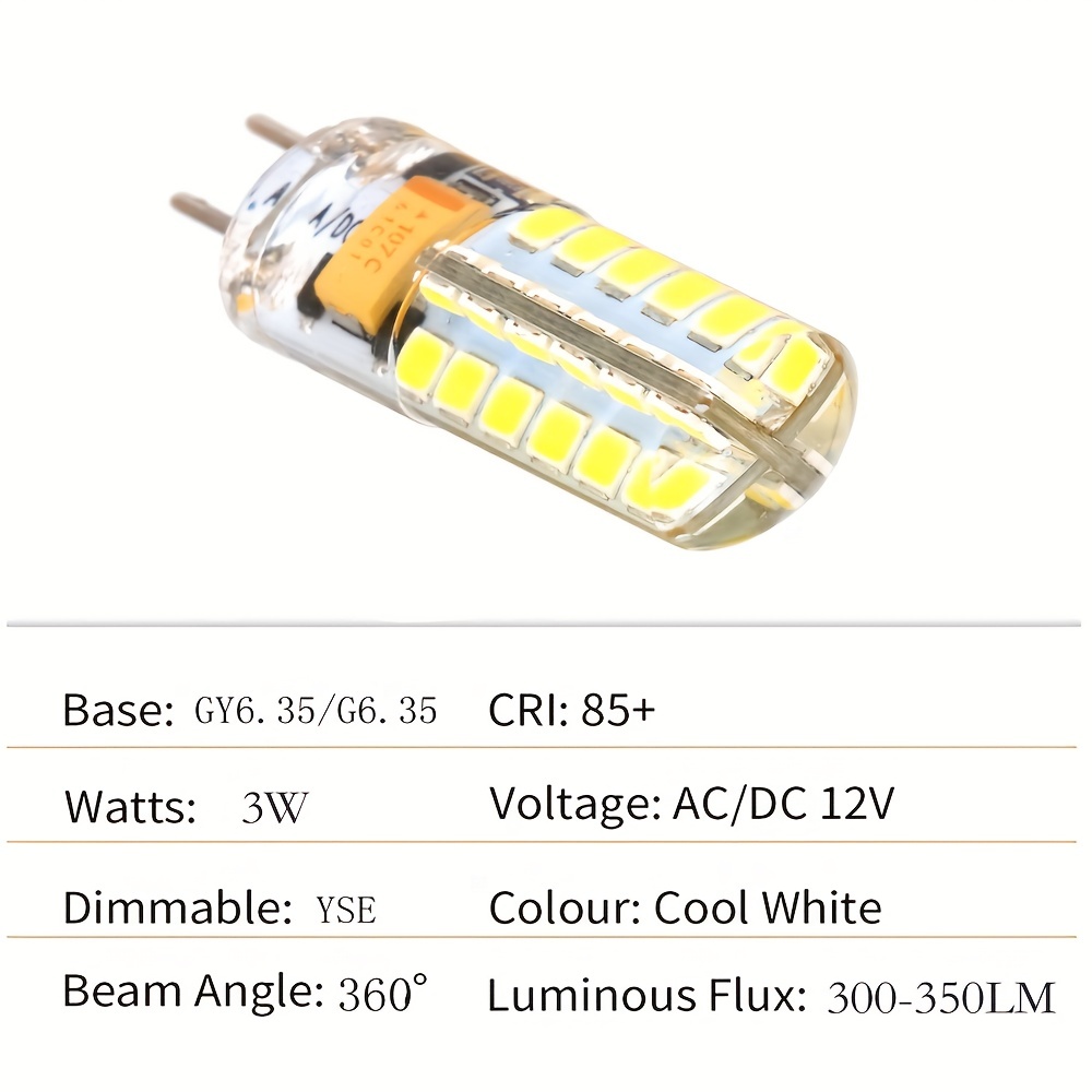 G4 Led Bulb Jc Bi pin Base Lights 360° Beam Angle 1.5 Watt - Temu