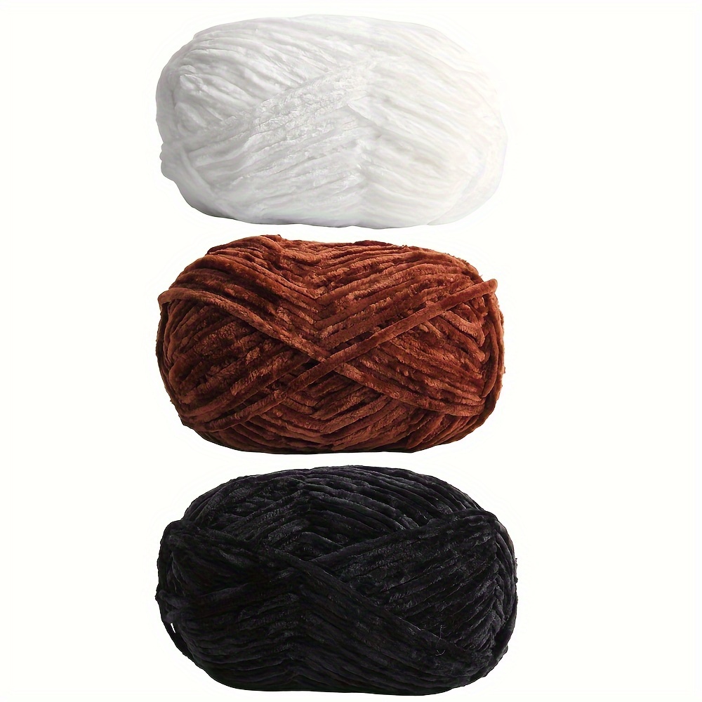 Chenille Yarns Soft Comfortable Yarn Knitting Crochet Yarn - Temu