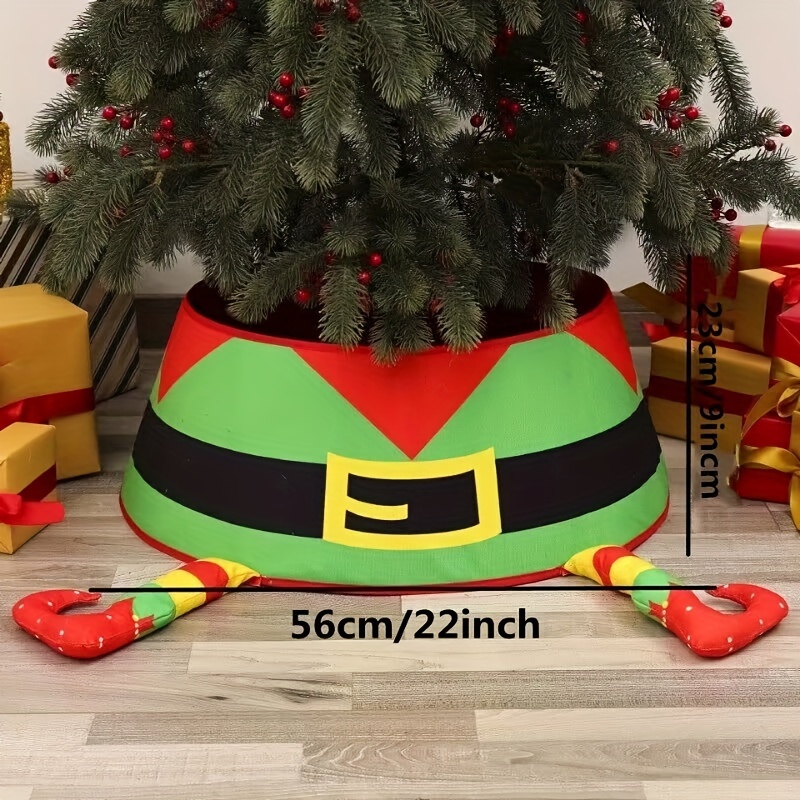 Santa belt cheap tree skirt