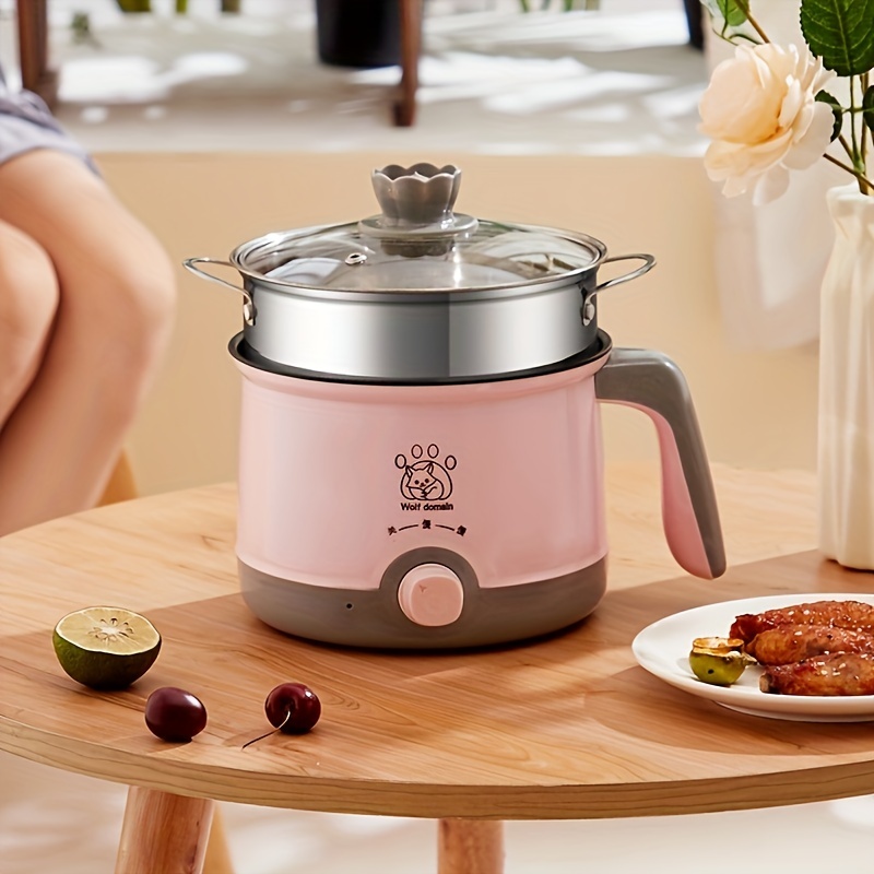 Electric Steamer, Multi-functional Frying, Boiling, Small Electric Cooker, Electric  Cooker, Dormitory, Electric Cooker, The Same Type Of Household Small Rice  Cooker, Mini Cooking Pot - Temu
