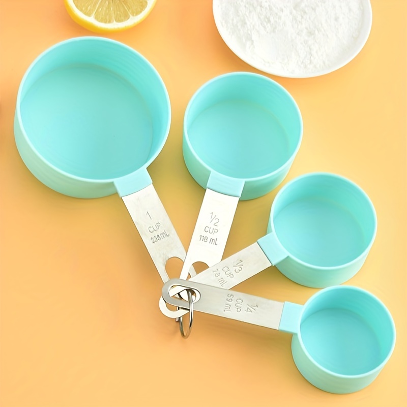 Plastic Measuring Cups For Baking And Cooking, Measuring Spoon For