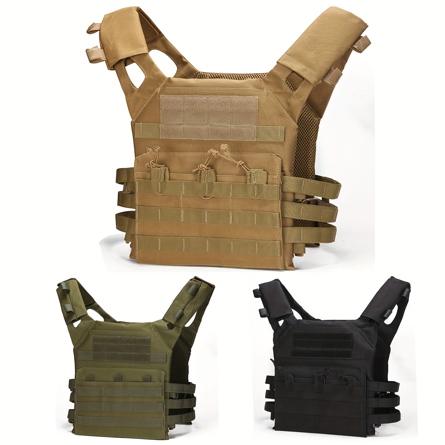 Chaleco Tactico Multicam protectora de liberación rápida de Molle