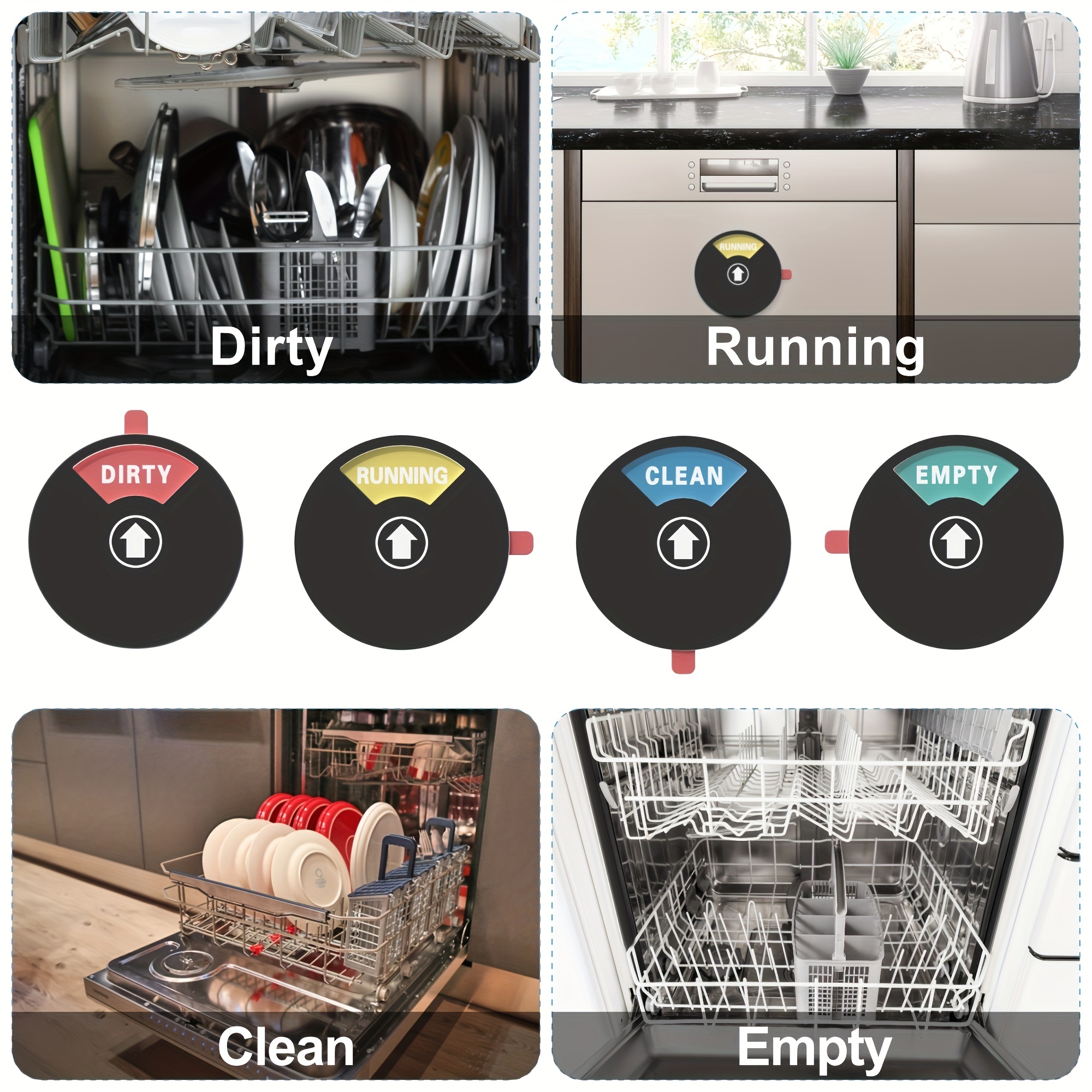 DIRTY/CLEAN DOUDLE SIDED DISHWASHER MAGNET, Products