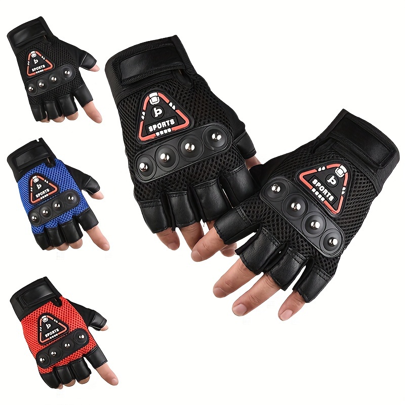 WEST BIKING-guantes de ciclismo para hombre, manoplas transpirables  antideslizantes para pantalla táctil, para deportes al