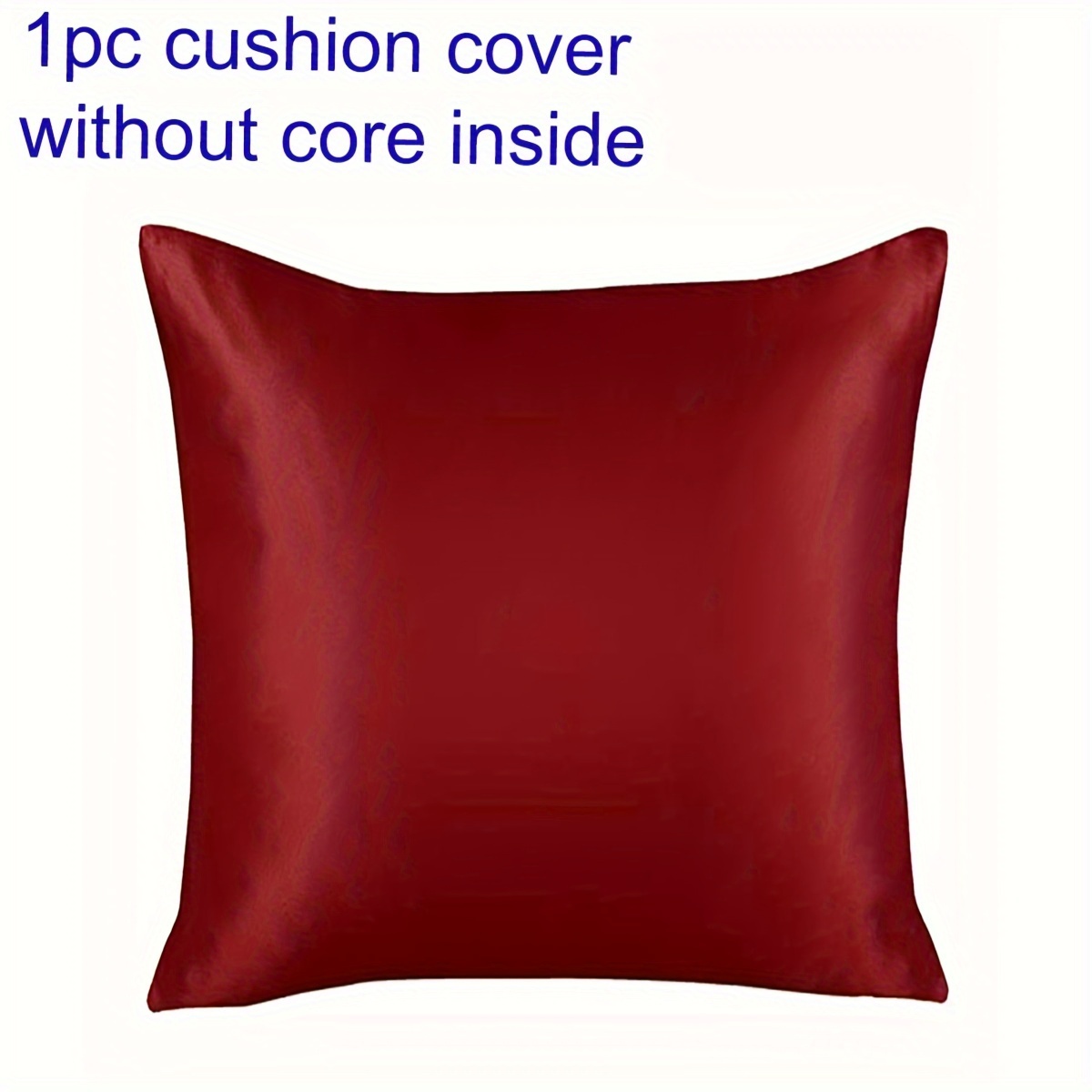 Image of Cushion Cover, Zipper Closure, 45 X 45 Inches, 50 X 50 Inches