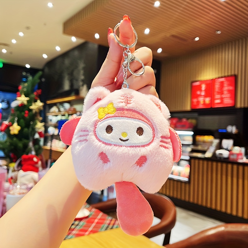 Anime Doll Keychain Cute Kawaii Hello Kitty My Melody - Temu