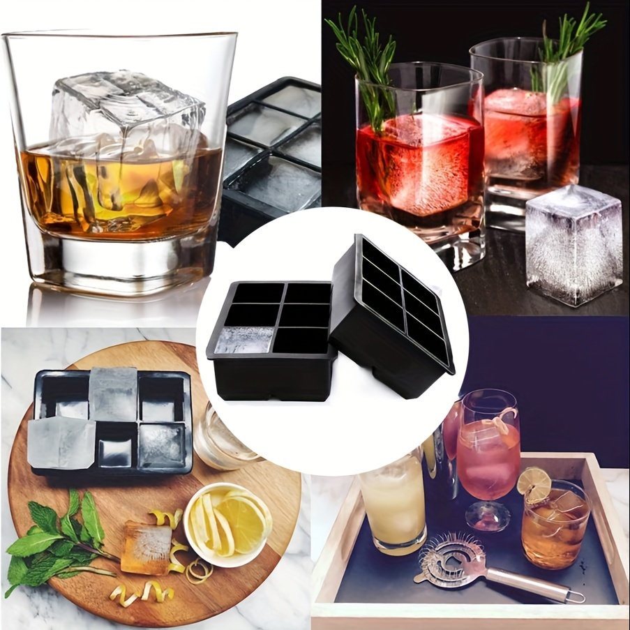 Ice Cube Mold, Silicone Ice Cube Tray, Multifunctional Household Chocolate  Mold, Stackable Ice Trays For Freezer Cocktail Whiskey, Kitchen Utensils,  Apartment Essentials, College Dorm Essentials, Thanksgiving Chrismas  Halloween Party Supplies - Temu