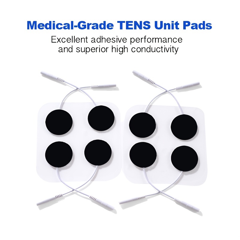 Electrodes Pads: Compatible With Ems Muscle Stimulator Massager, Superior  Conductivity & Durability! - Temu