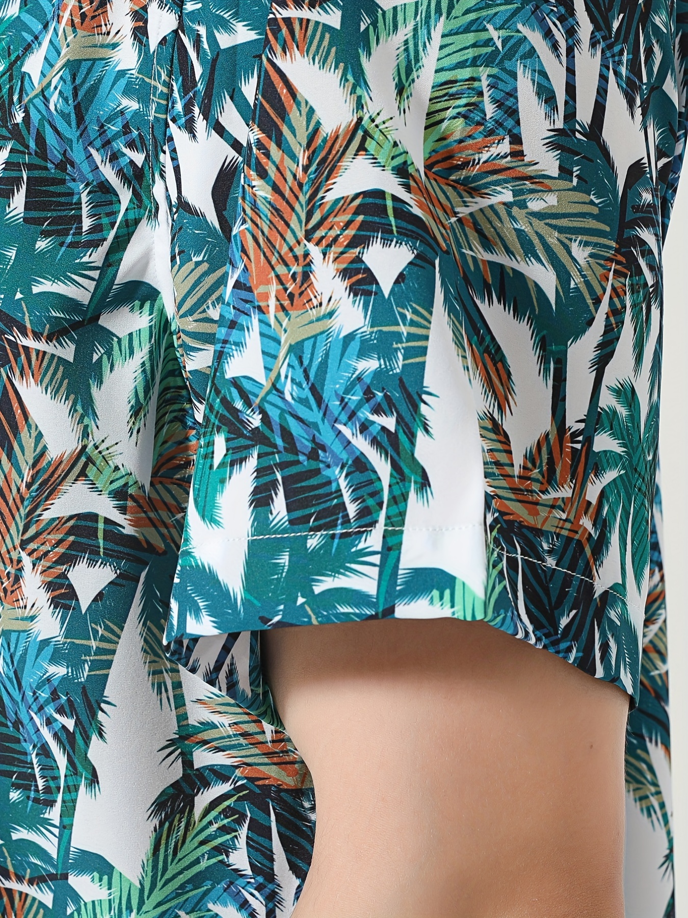 Palm Trees BILLS Tropical Short Sleeve Hawaiian Shirt - Lelemoon