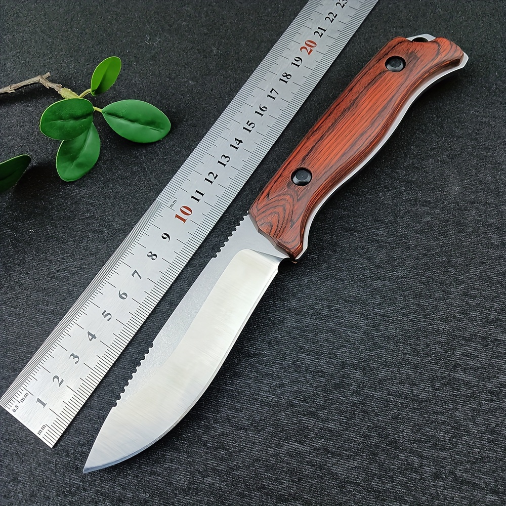 High Hardness Tacitcal Survival Fixed Blade Knife Stainless - Temu