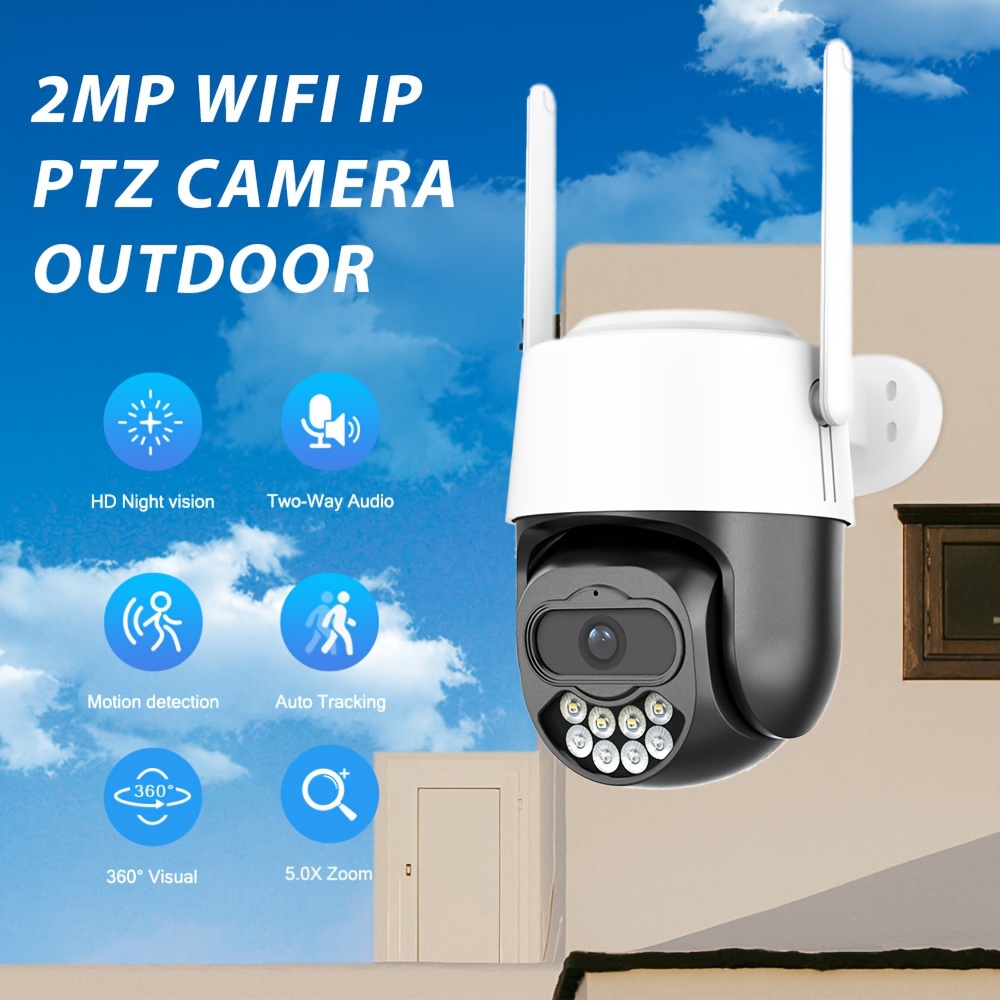 Acheter Caméra IP sans fil Hd 5MP CCTV 2.4G Wifi caméscope caméra