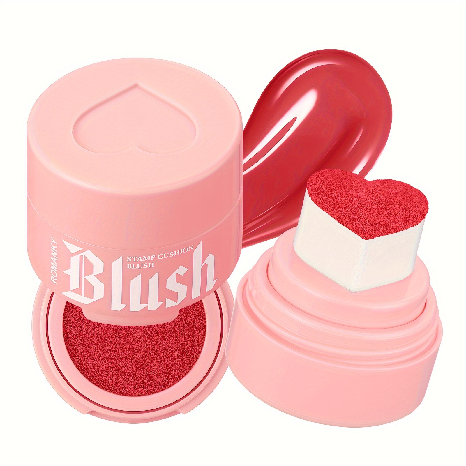 4 colors Stamp Liquid Blush Fine Glitter Soft Creamy Velvet Temu