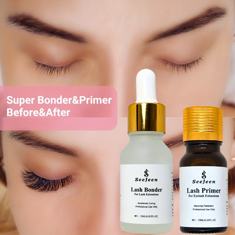 Eyelash Bonder & Primer for Extensions 15ml & 10ml
