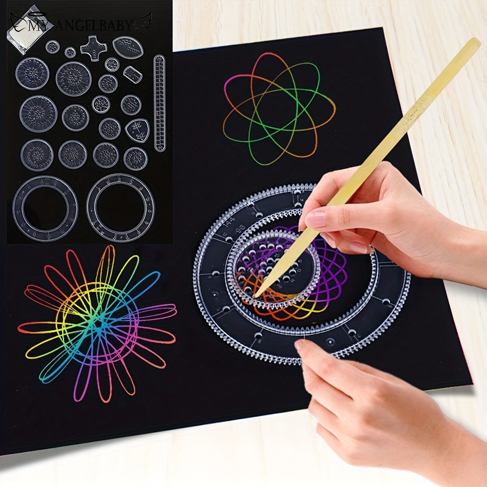 Spirograph Design Arts Craft Kit Classic Amazing - Temu