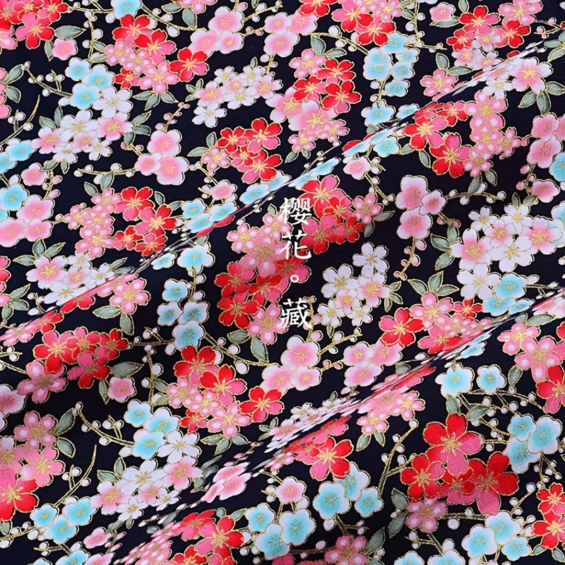 1pc 150 59 37 4in Bronzing Quilting Fabric Cotton Craft DIY Doll Clothes Fabric