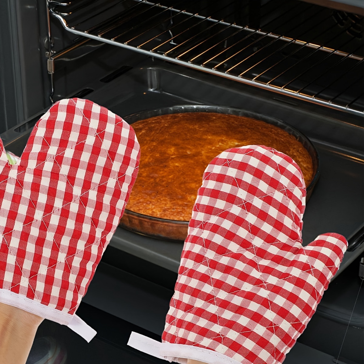Kids Oven Mittens, Kids Cooking Gloves, Kids Heat Resistant Mitts