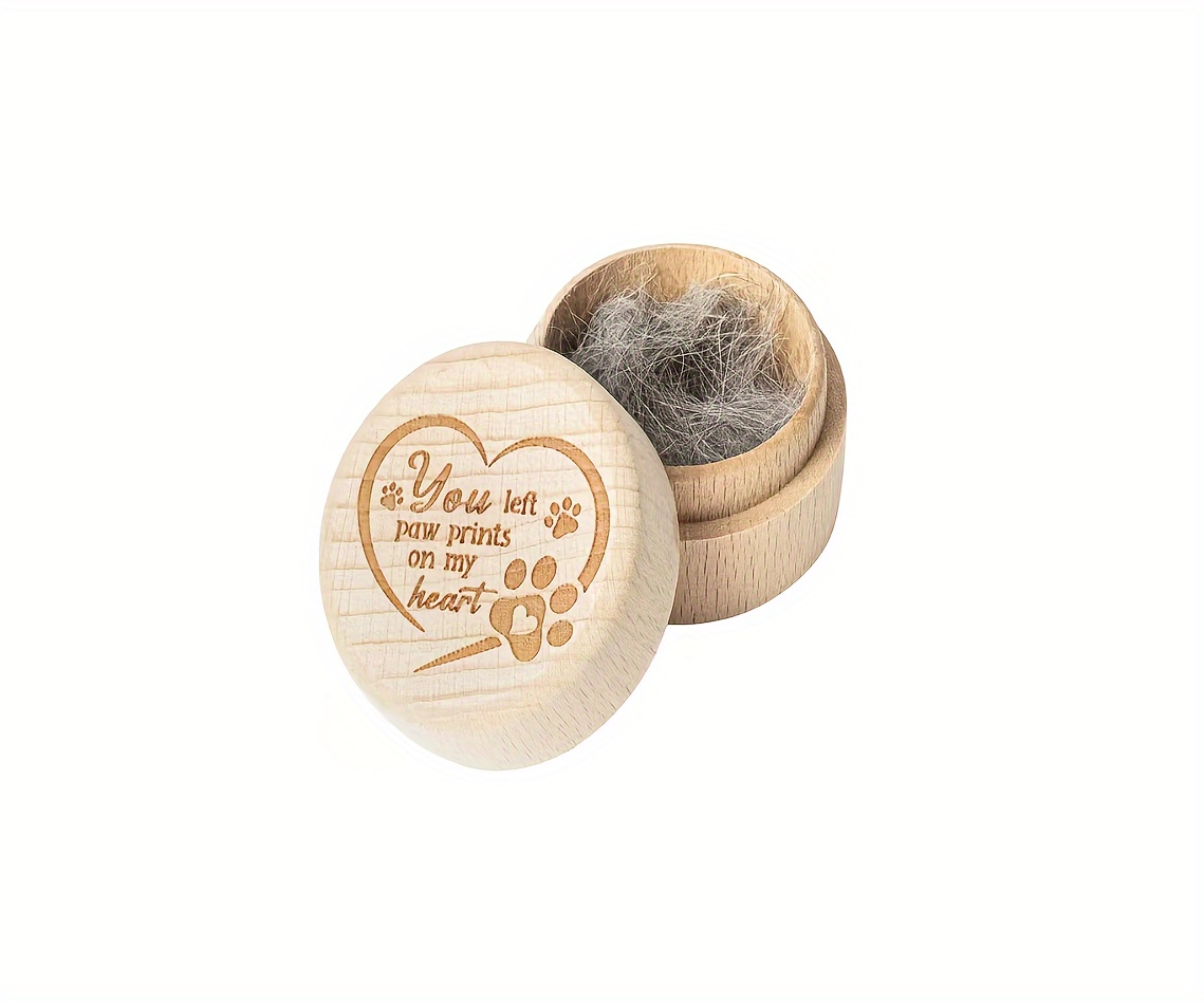 1pc exquisite 3d carved wooden tooth   small wooden fetal hair ring and earring box universal for birthday gift details 5