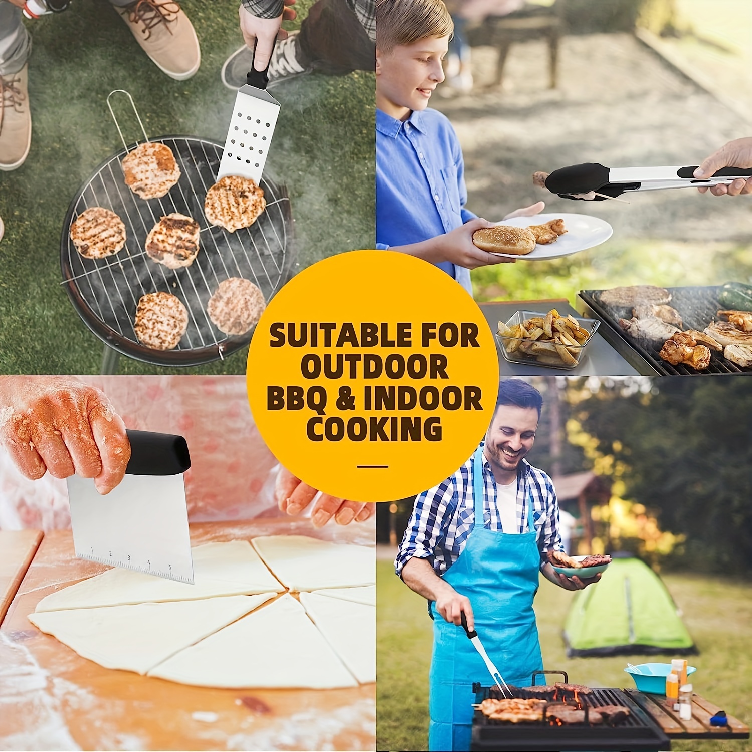  Commercial Chef Barbeque Grill Accessories for Outdoor