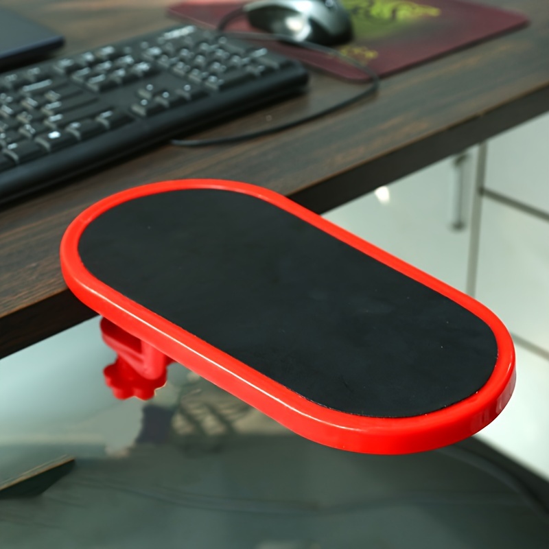 Accoudoir d'ordinateur pour bureau, support de repose-poignet ergonomique  réglable pour l'accoudoir de clavier Extender Support de tapis de souris  rotatif