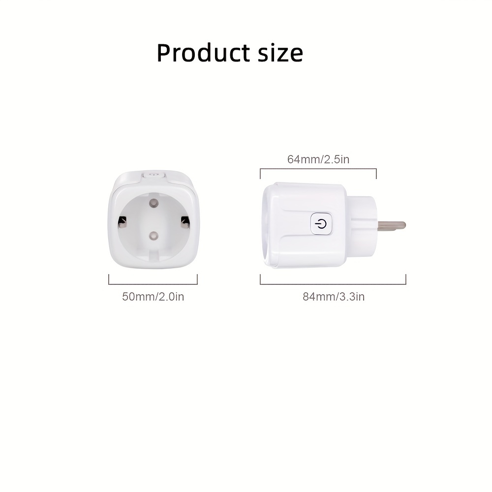 Enchufe Inteligente WiFi con Apple HomeKit, Refoss Enchufe Exterior  Impermeable 16A con 2 Tomas, Control Remoto