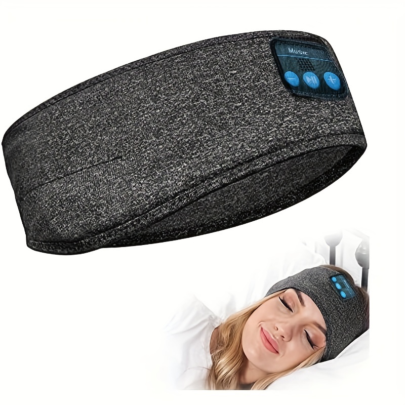  Auriculares para dormir, diadema Bluetooth, auriculares  deportivos inalámbricos, auriculares para dormir con altavoces estéreo HD  ultrafinos, audífonos de larga duración para dormir de lado, : Electrónica