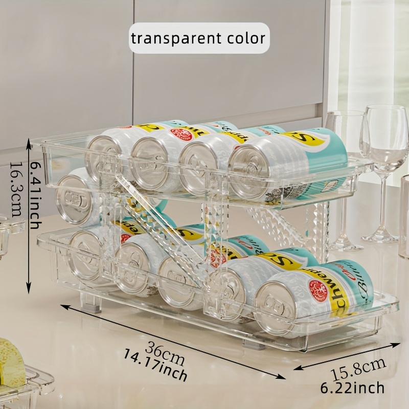 Kitchen Refrigerator Storage BoxCola Beverage Space-saving Kitchen