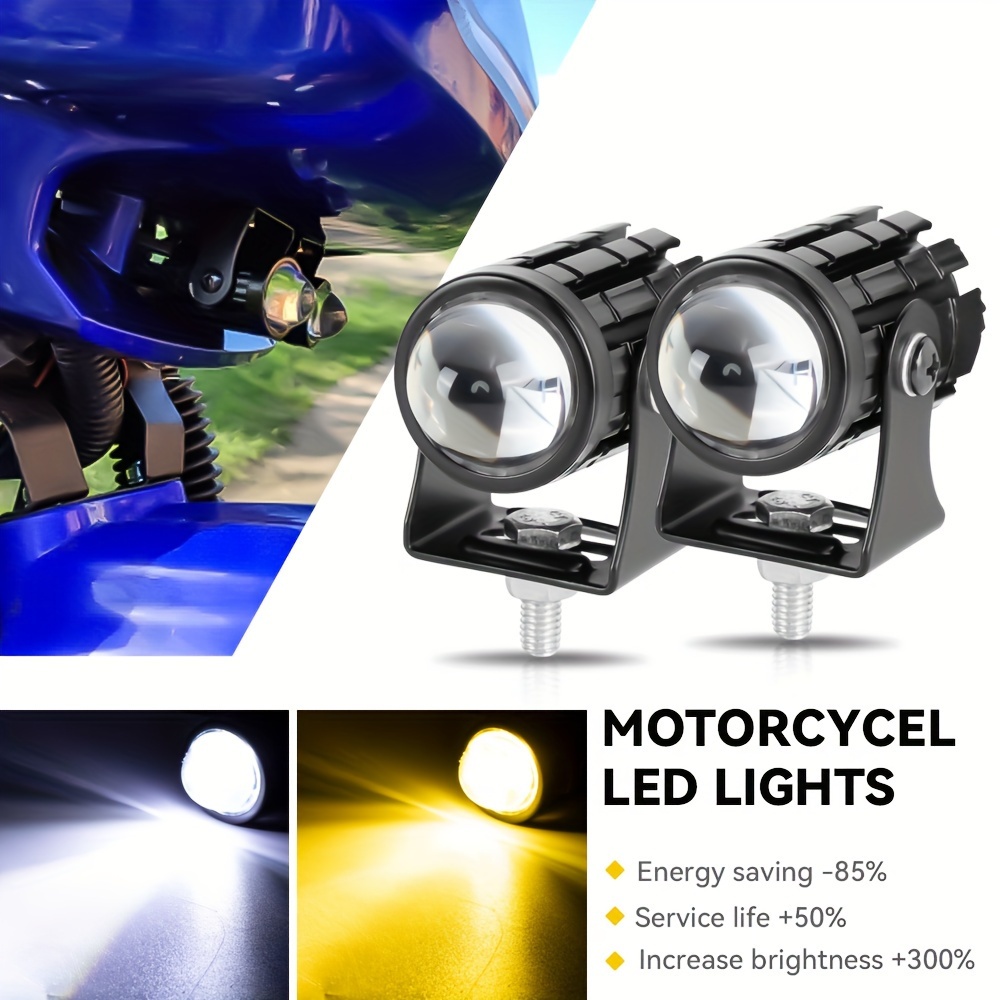 Acheter Phare de moto LED étanche, spot de conduite, antibrouillard,  projecteur Super lumineux