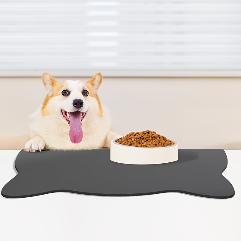 Pet Feeding Mat Water Absorbent Quick Dry Pet Placemat For Food And Water  Bowl, Easy To Clean No Stains Dog Food Mat With Waterproof Rubber Backing -  Temu