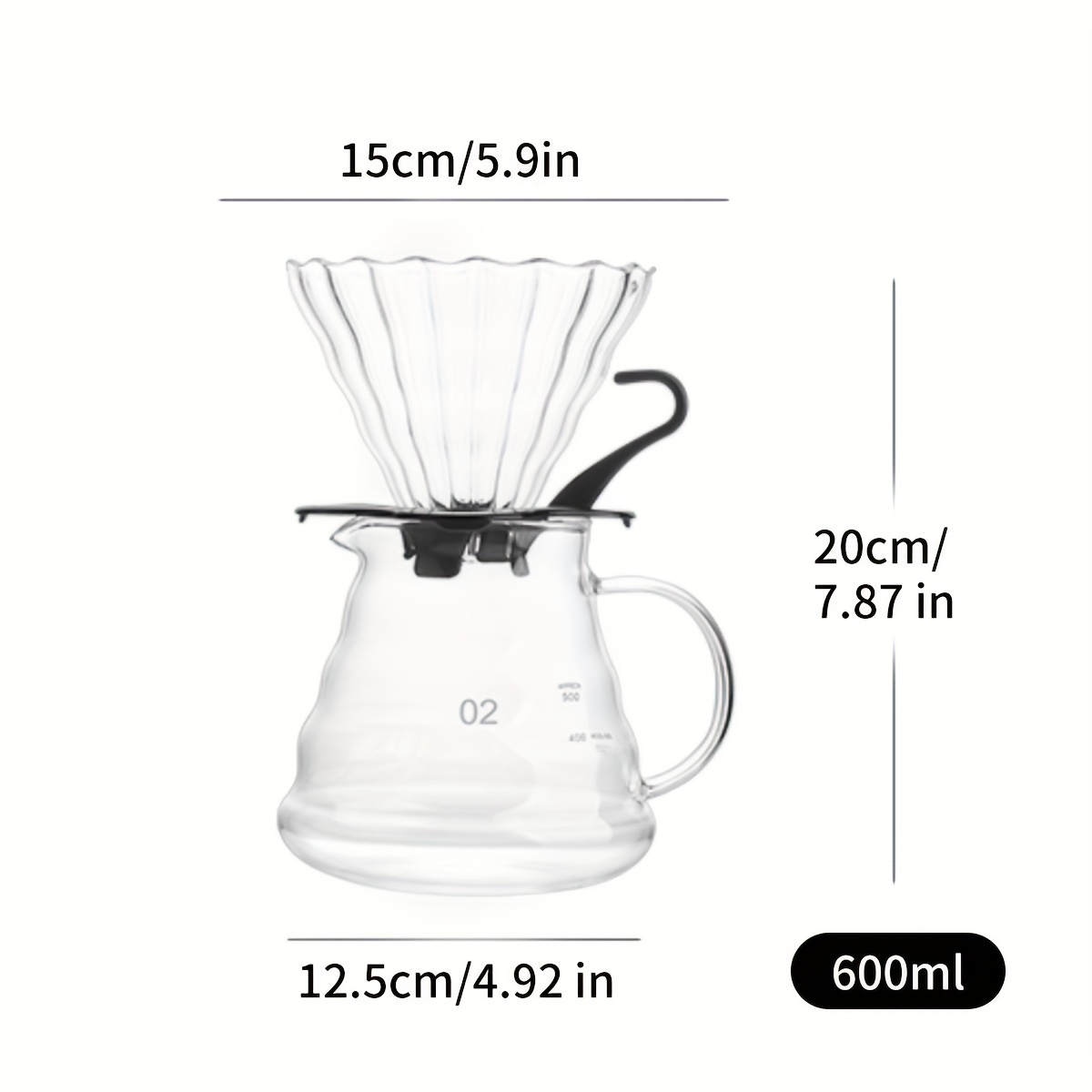 Pour Over Coffee Maker Set Accesorios Café Hervidor Café - Temu Mexico