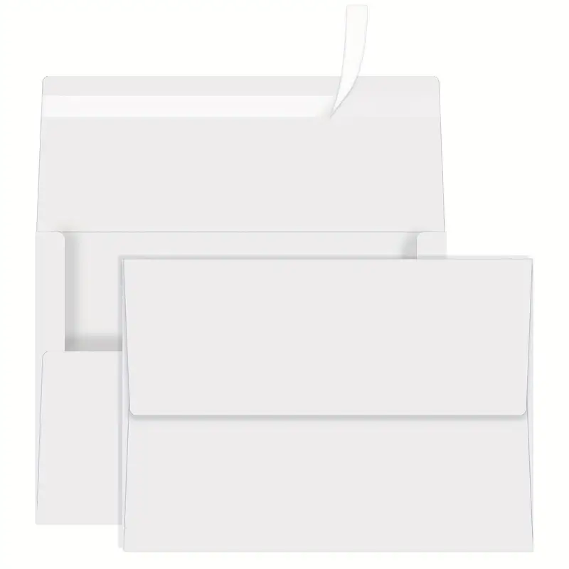 5 X 7 Envelopes For Invitation Black A7 Envelopes Self Seal - Temu