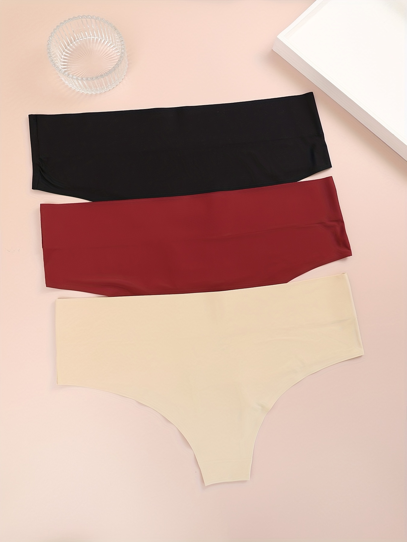 Fashion Cotton Underwear Women Panties Letter Print Seamless Sexy Briefs