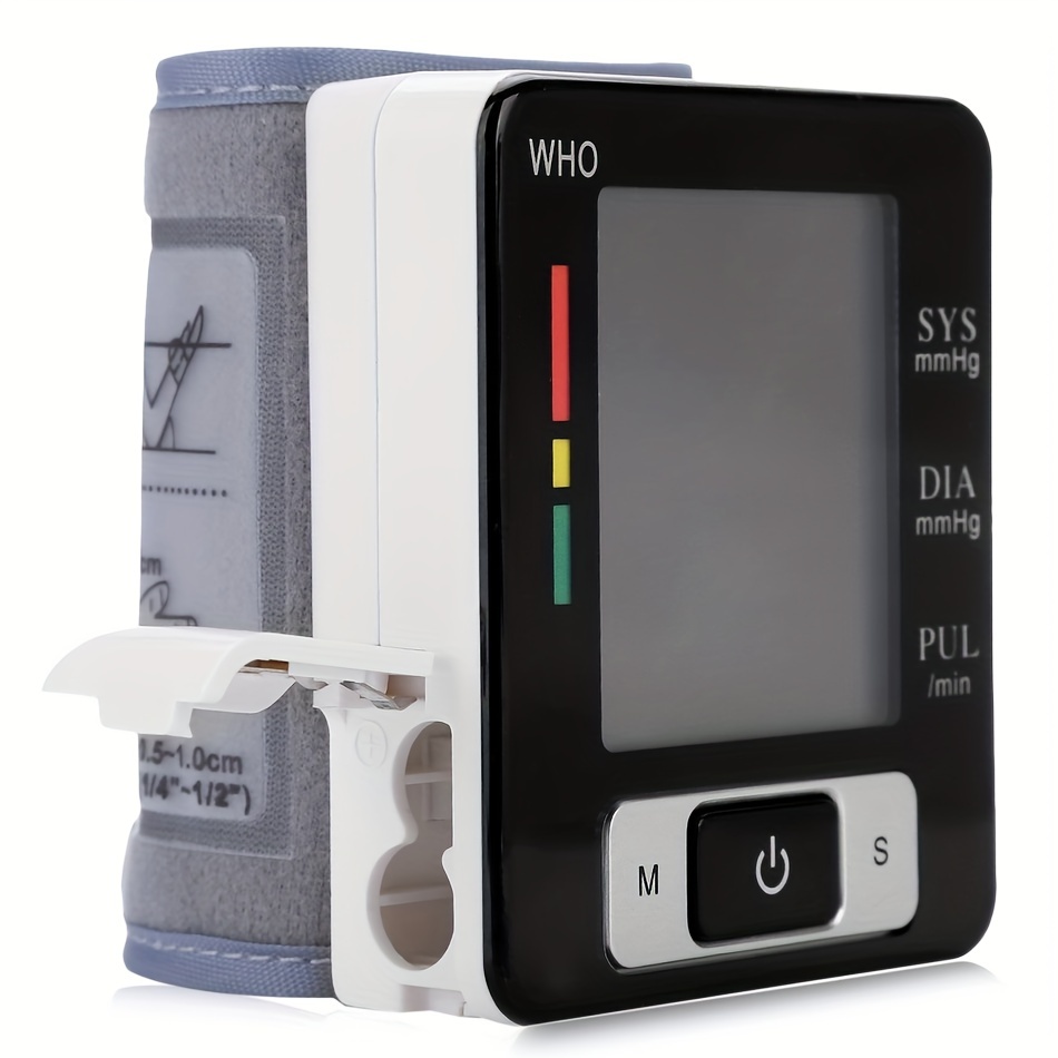 Professional Blood Pressure Monitor With Voice Large Display - Temu