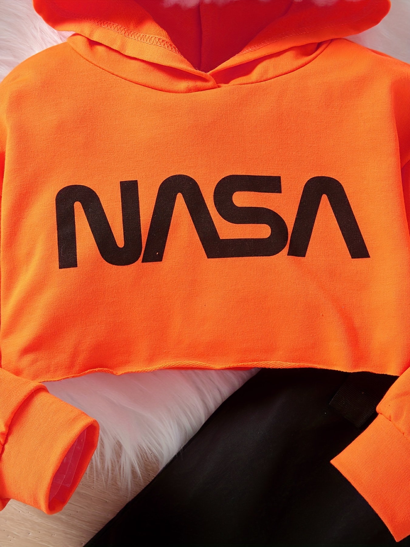 Kids Sports Style Hoodie & Retro Cargo Pants Set