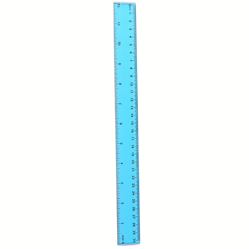 7pcs Assorted Colors, Kids Ruler for School with Centimeters and Inches,  Plastic Standard Ruler