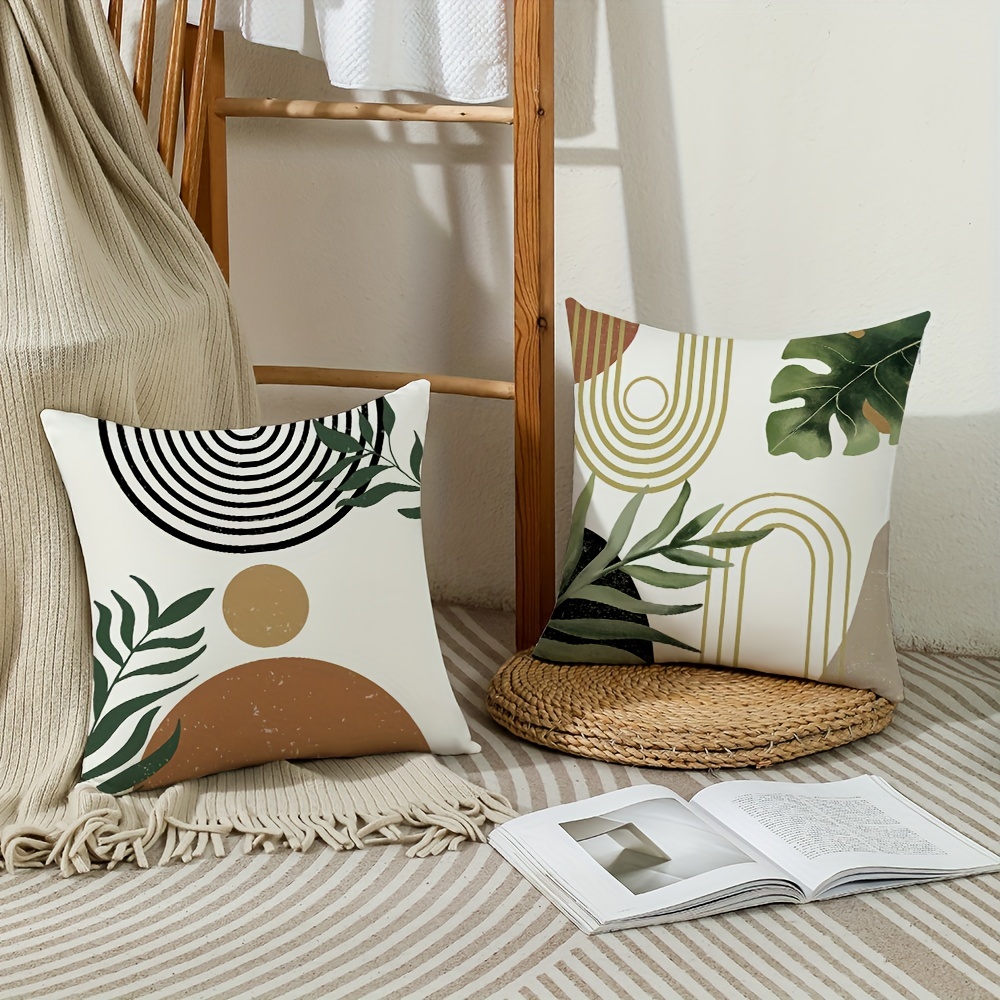 Abstract Design Pillowcases Soft Throw Pillow Cover Art Deco 