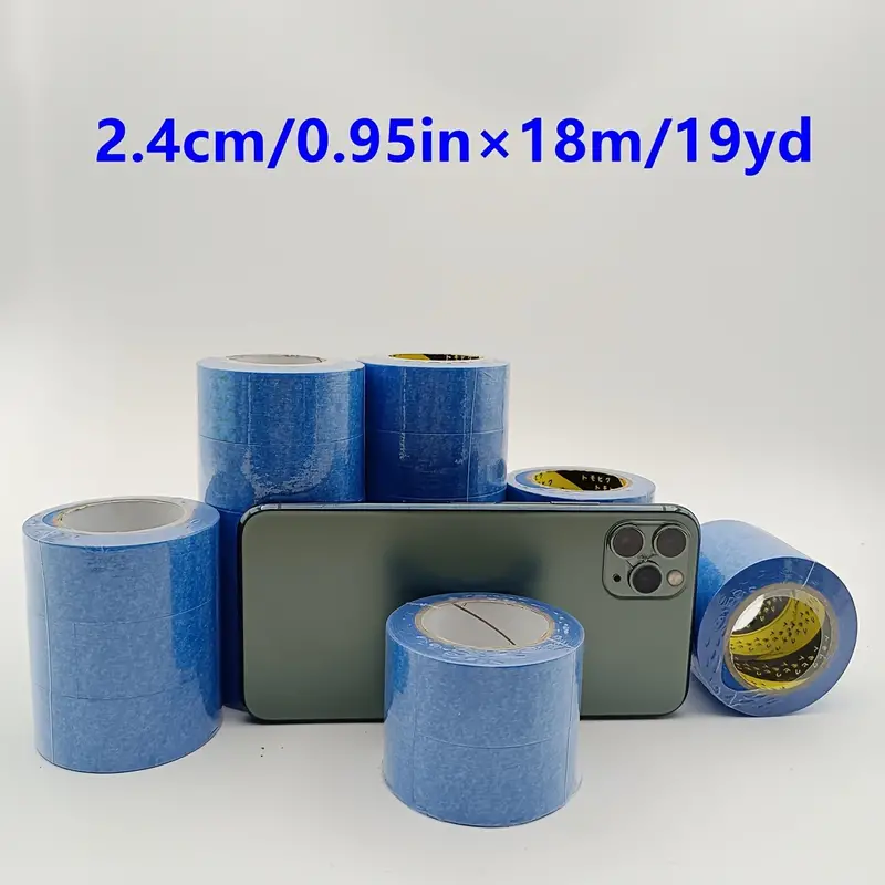 Bulk Tape Blue Washi Tape Multi surface Paint Tape /19yd - Temu