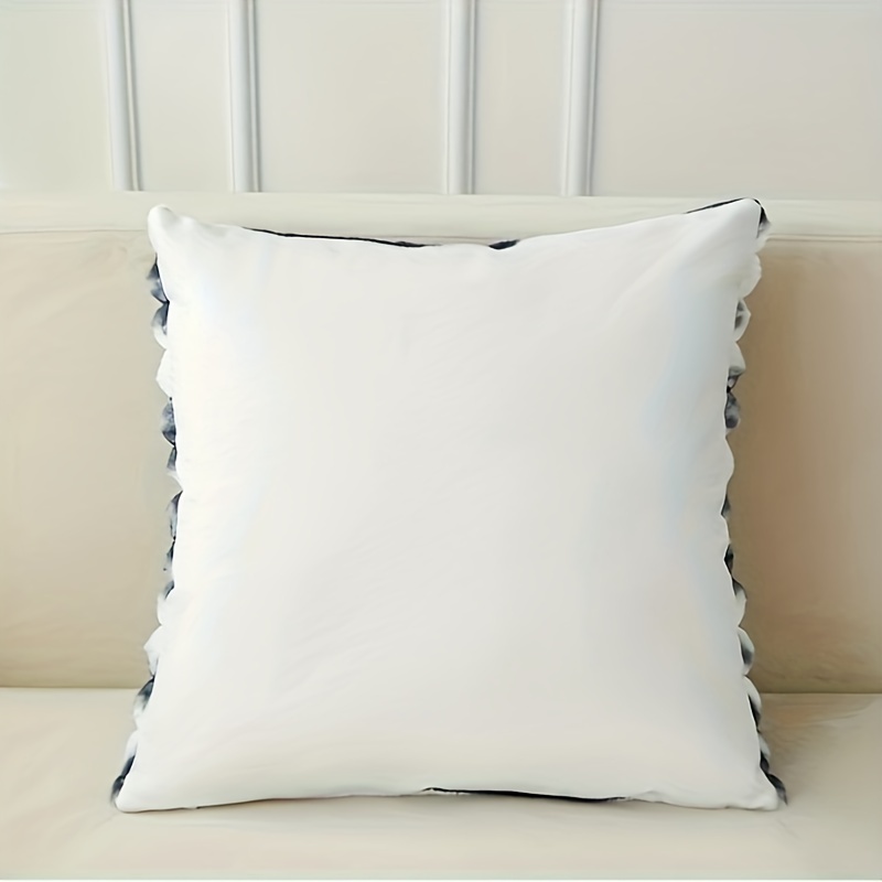 Acheter Coussin de canapé élastique décoratif, couleur unie, utile pour la  sieste au bureau, Support arrière, oreiller en peluche, accessoire ménager