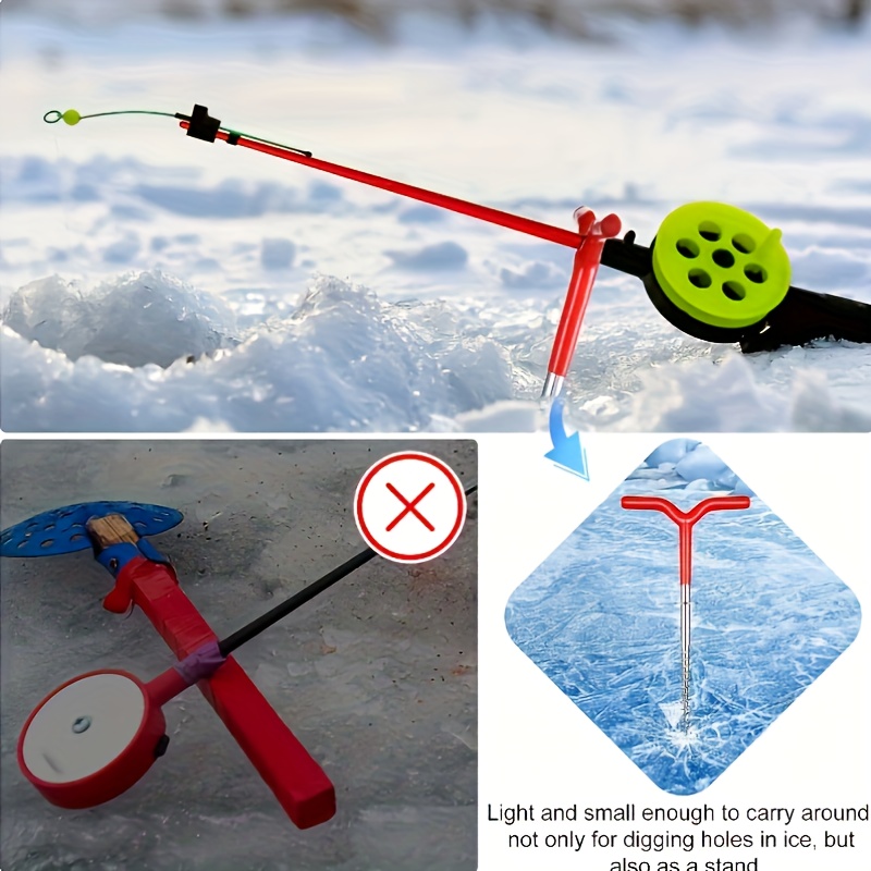 Ice Fishing Rod Holder Winter Fishing Tent Accessories Ice - Temu